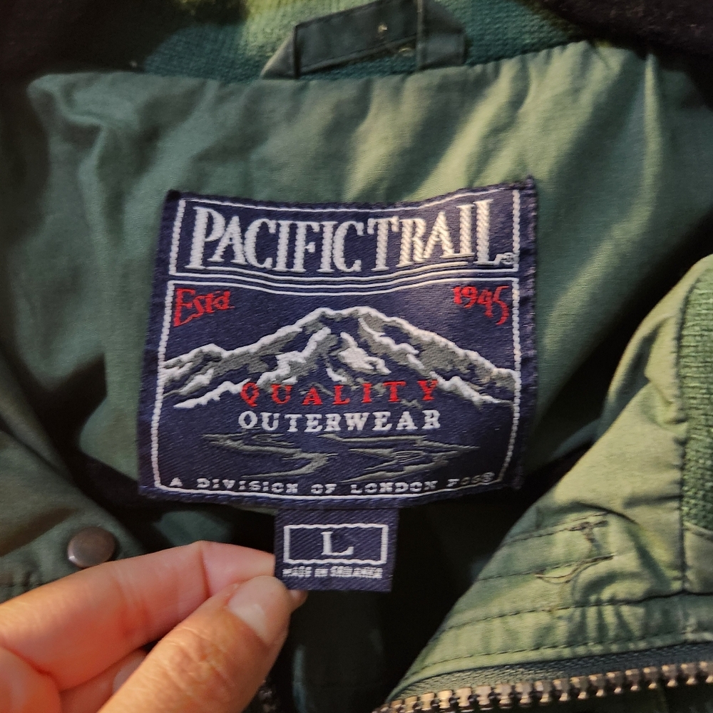 Pacific Trail Men's Green Jacket - Picture 6 of 11